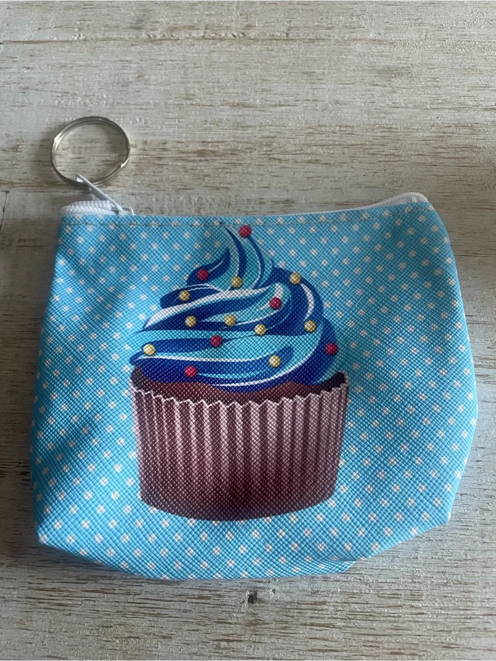 Cupcake Keychain Pouch - Pick One 🧁